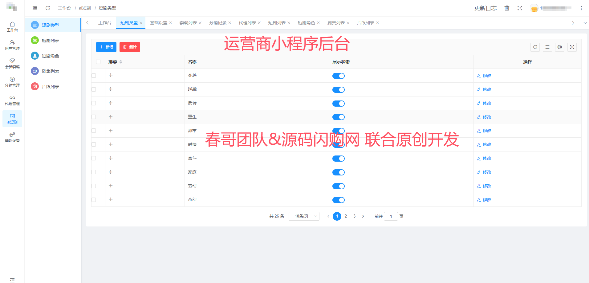 从零到一：春哥团队AI短剧系统如何让普通人抓住内容创业的黄金窗口？