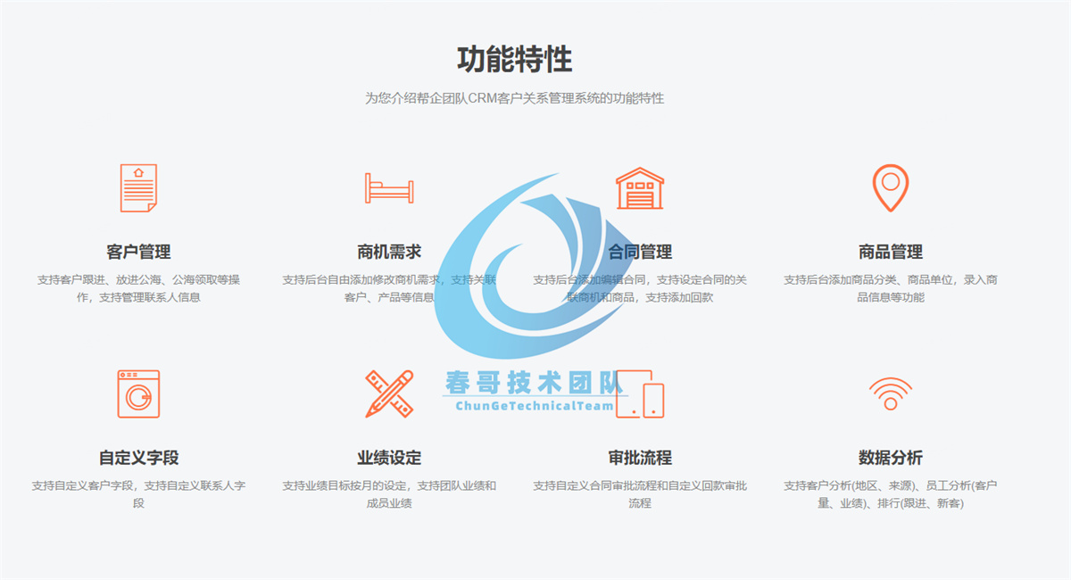 全开源CRM技术架构